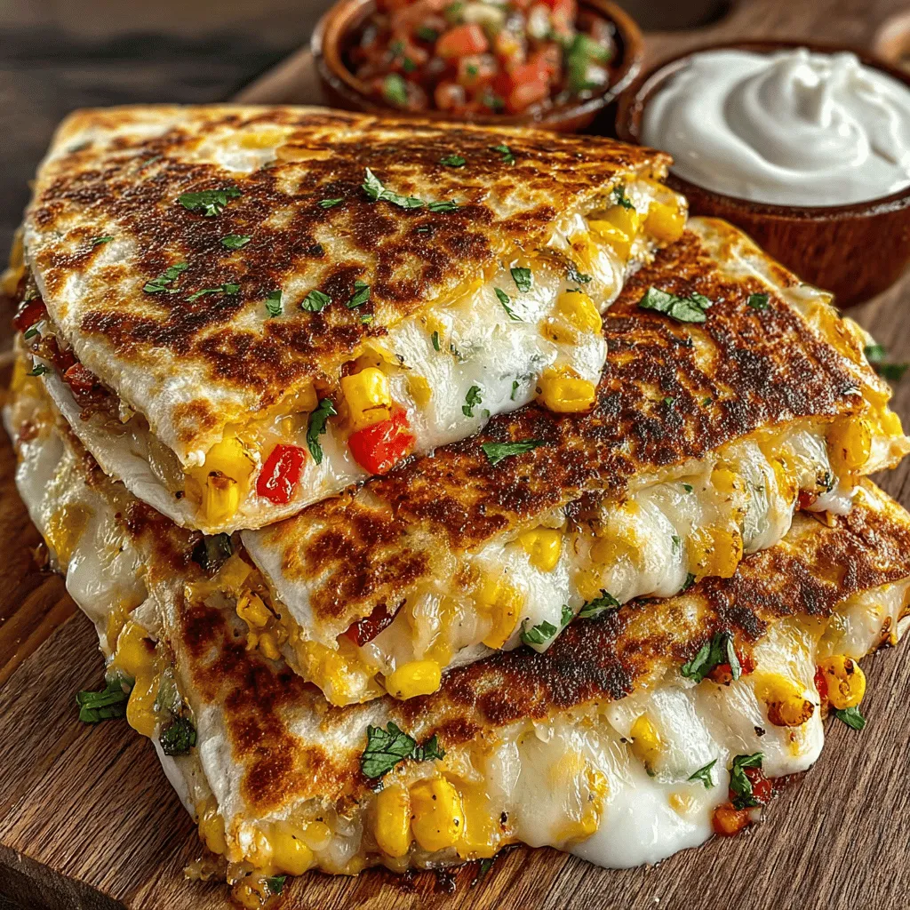 When it comes to quick, delicious meals that please the palate and nourish the body, few dishes can rival the classic quesadilla. The Cheesy Veggie Fiesta Quesadillas stand out not only for their scrumptious flavor but also for their capacity to adapt to various dietary preferences, making them an ideal option for any occasion. Whether you're preparing a simple weeknight dinner, hosting a gathering with friends, or looking for a healthy snack, these quesadillas are sure to delight.