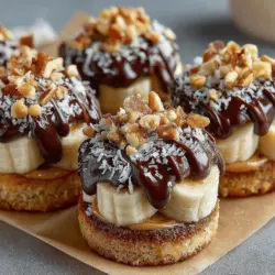 In the quest for healthier snacking options, Frozen Banana Almond Butter Delights emerge as a delicious and nutritious choice. This simple yet indulgent recipe combines the natural sweetness of ripe bananas with the rich, creamy texture of almond butter, creating an irresistible treat that satisfies cravings without compromising health. Whether you’re looking for a post-workout snack, a midday pick-me-up, or a guilt-free dessert, this recipe checks all the boxes.