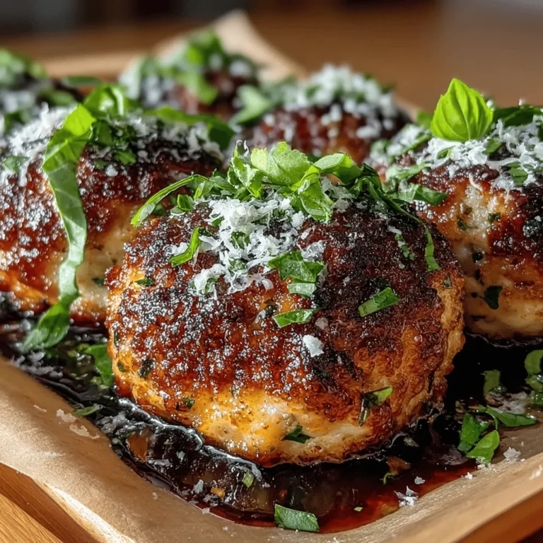 In the culinary world, the unexpected combination of flavors can lead to delightful surprises, and Baked Peach Meatballs are a perfect example of this. This innovative dish merges the savory richness of ground chicken or turkey with the sweet, juicy essence of fresh peaches, creating a meal that tantalizes the taste buds. With each bite, the contrasting flavors play off one another, resulting in a unique culinary experience that is both comforting and exciting.