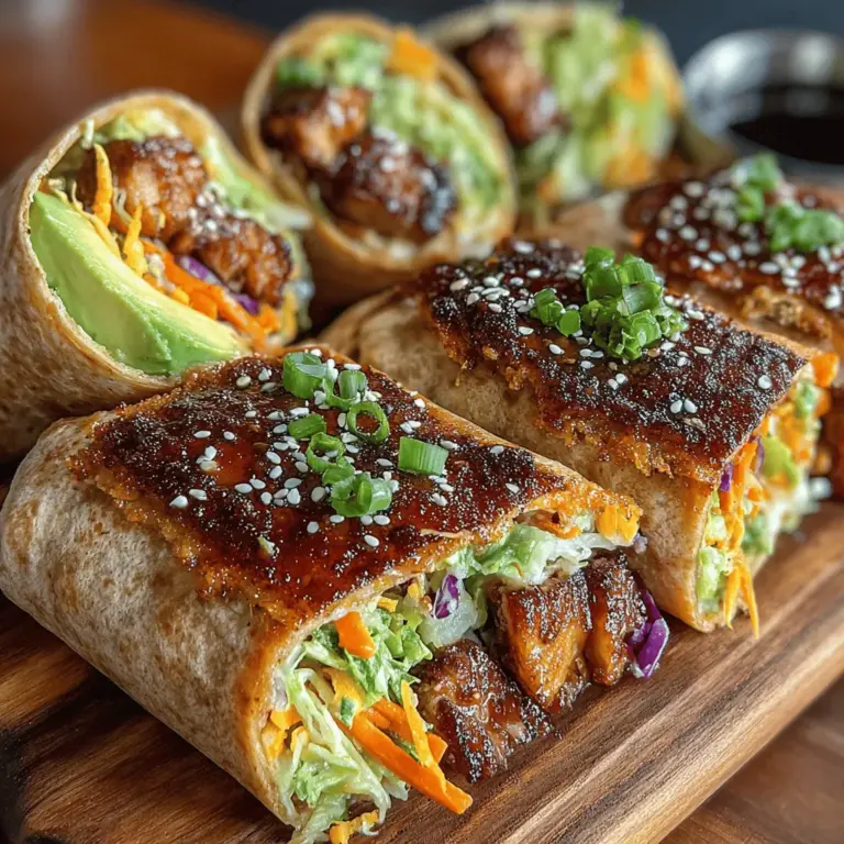 In today's fast-paced world, finding a meal that is both quick to prepare and bursting with flavor can be a challenge. Enter Mini Chicken Teriyaki Wrap Pockets—a delightful solution that seamlessly blends convenience with taste, making it the perfect choice for busy weeknights or casual gatherings. These wraps are not only easy to prepare but also packed with a harmonious balance of flavors, making them a hit among family members of all ages.