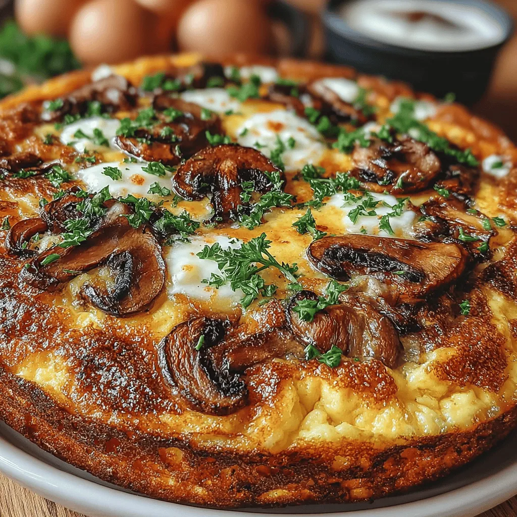 Frittatas are a wonderful culinary creation that transcends meal boundaries, making them a go-to dish for breakfast, brunch, lunch, or even dinner. This Italian-inspired dish is not only versatile but also rich in flavor and nutrients. At the heart of this particular recipe is the delightful combination of caramelized onions and mushrooms, which infuse the frittata with a savory depth that's hard to resist. With a relatively simple preparation process and wholesome ingredients, this savory caramelized onion and mushroom frittata is a must-try for both novice cooks and seasoned chefs alike.