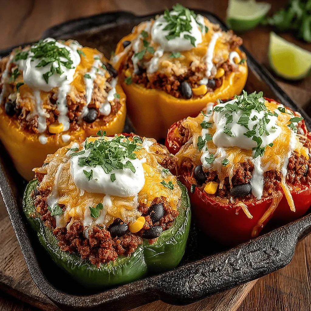 To create a delicious filling for your mini taco stuffed bell peppers, it’s essential to combine the right ingredients and achieve the perfect texture. Start by heating a medium-sized skillet over medium heat. Add one pound of ground turkey or beef, depending on your preference. If you’re opting for a healthier choice, ground turkey is an excellent alternative.