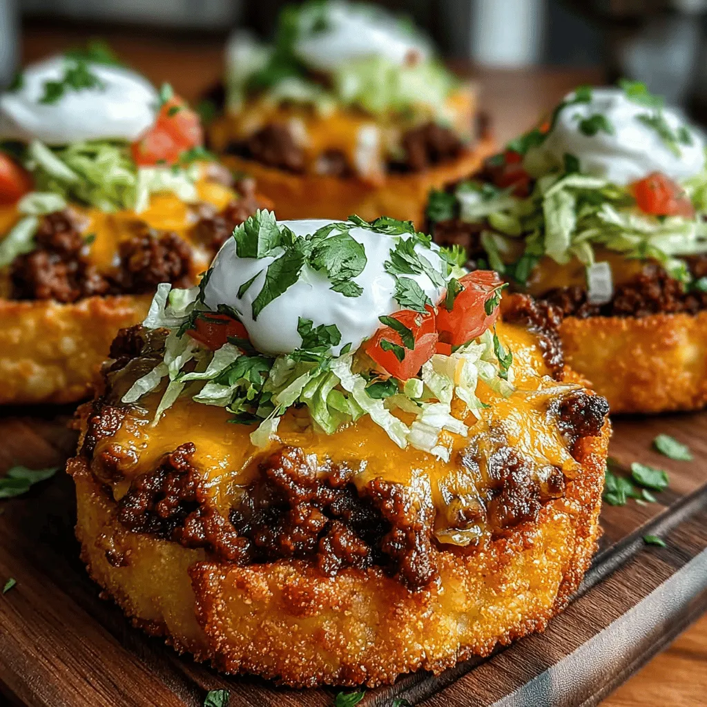 Crunchy Mini Chicken Taco Shell Melts are the perfect blend of flavor, convenience, and fun. This delectable dish brings together the beloved elements of tacos and melts, making it an irresistible option for any meal. Whether you are looking for a quick weeknight dinner, a crowd-pleasing appetizer for your next gathering, or a simple yet satisfying snack, these mini taco shell melts offer versatility and appeal that is hard to resist.