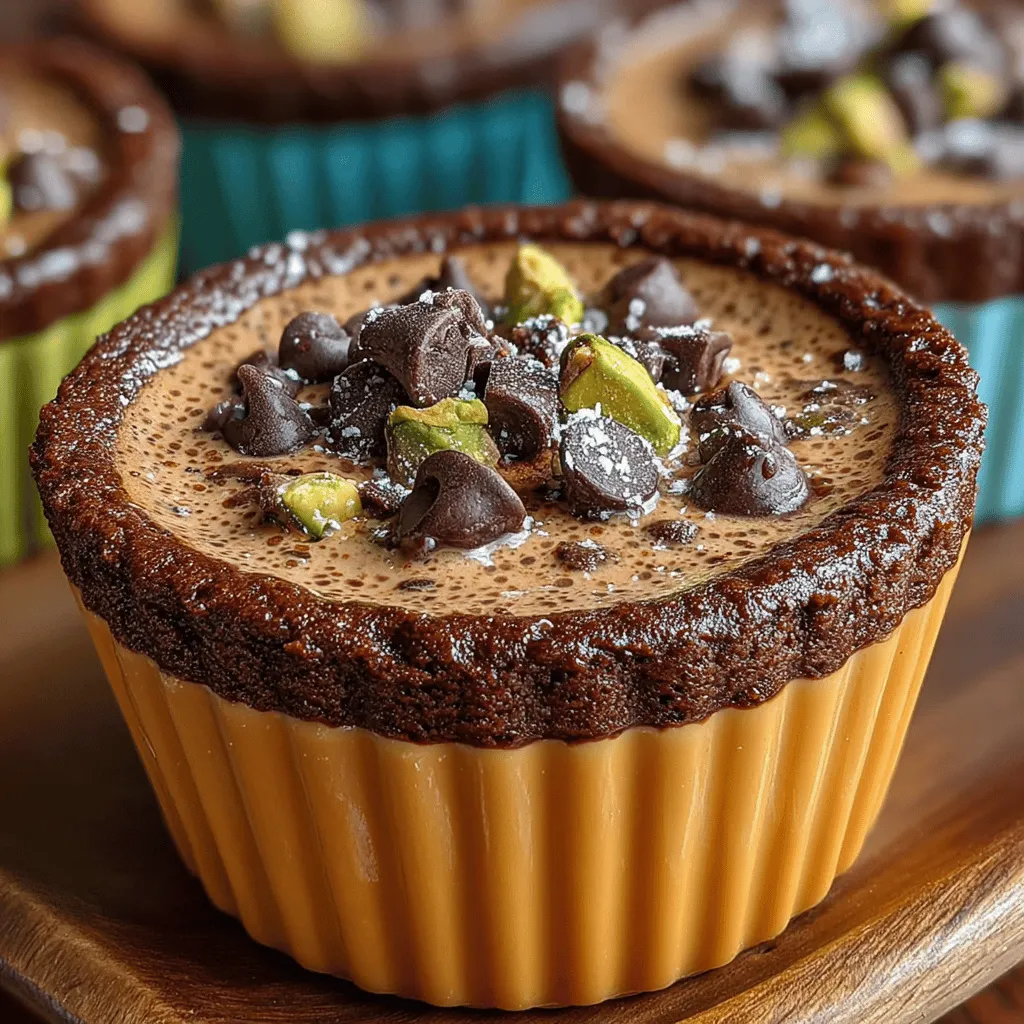 Delight in the creamy, decadent combination of chocolate and pistachio with our Choco-Pistachio Bliss Cups. These delightful treats are not only delicious but also packed with wholesome ingredients that elevate your dessert experience. Imagine sinking your spoon into a cup filled with velvety chocolate yogurt, complemented by the nutty crunch of pistachios. This unique twist on dessert offers a satisfying balance of flavors and textures, making it a perfect indulgence for any occasion.