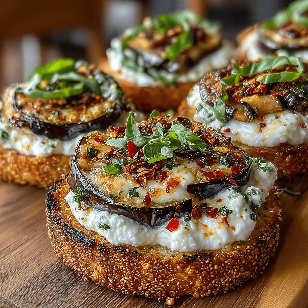 In the realm of quick, healthy, and flavorful meals, few dishes can compete with Mini Eggplant Ricotta Flatbreads. This delightful recipe marries the rich, earthy flavors of roasted eggplant with the creamy, luxurious texture of ricotta cheese, all nestled atop a warm, inviting flatbread. Perfect for a light lunch, a satisfying dinner, or as an impressive appetizer for gatherings, these flatbreads are a versatile addition to any culinary repertoire.