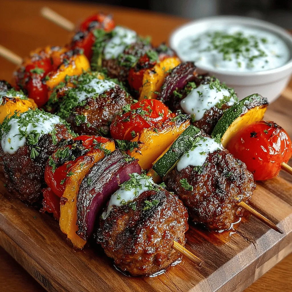 In recent years, the culinary world has seen an increasing demand for healthier meal options that don’t compromise on flavor or satisfaction. Enter Zucchini Meatball Skewers—a delightful dish that embodies this trend while appealing to a wide audience. Perfect for family meals or gatherings, these skewers are not only visually appealing but also packed with nutrients, making them an excellent choice for both meat lovers and those in search of lighter fare.