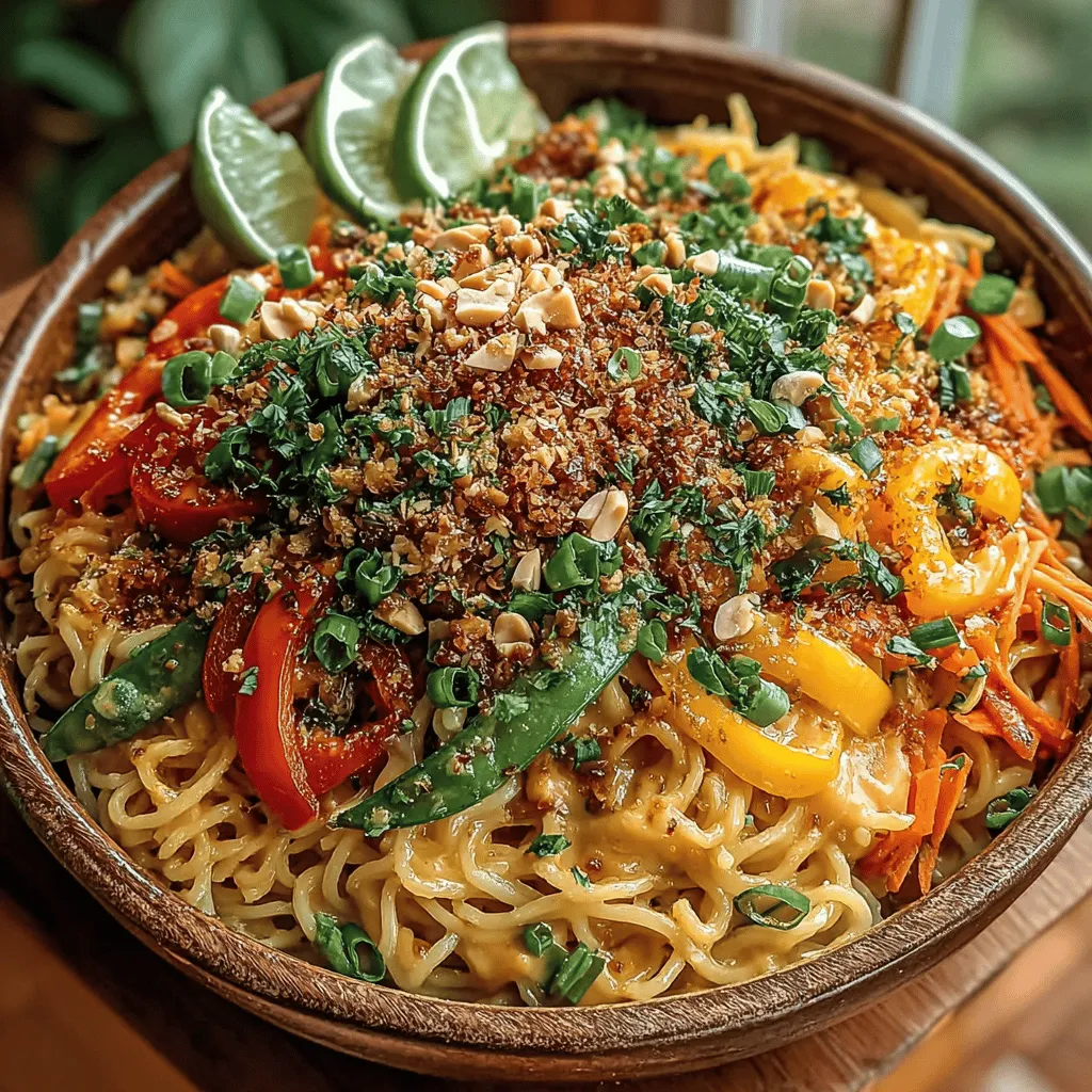 Creating the perfect peanut sauce is crucial for your Spicy Thai Peanut Noodle Bowls. A well-made sauce can elevate your dish, giving it a depth of flavor that is both rich and satisfying. Here are some tips to ensure your peanut sauce turns out creamy and delightful: