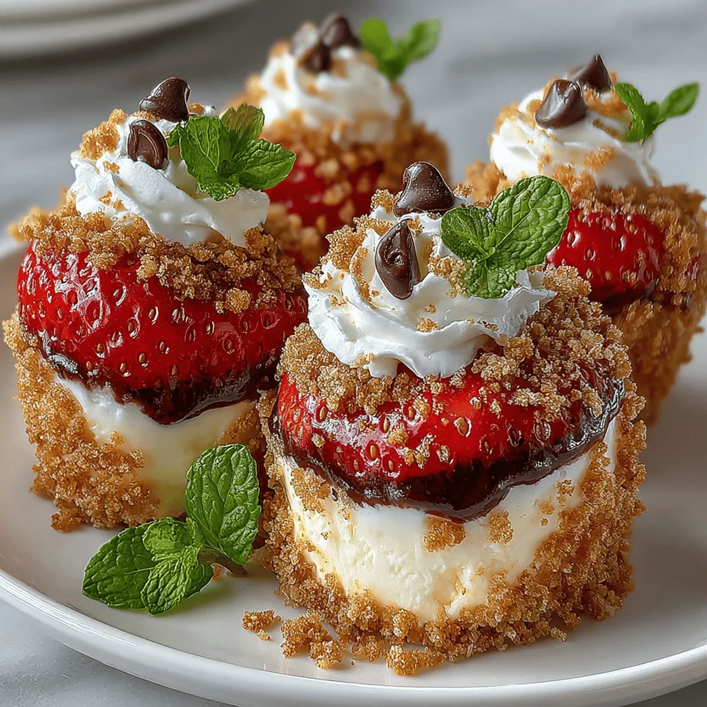 Indulging in a sweet treat doesn't have to mean sacrificing health or convenience, especially when you can create delightful desserts like Frozen Cheesecake Stuffed Strawberries. This recipe combines the fresh, juicy flavor of strawberries with a creamy cheesecake filling, making it both a visually appealing and delicious option for gatherings or a simple snack. Perfect for summer parties, baby showers, or even a casual evening at home, these frozen bites offer a unique twist on traditional desserts. In this article, we will explore the ingredients, step-by-step instructions, and the delightful experience of savoring these frozen goodies.