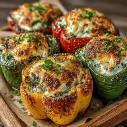 To achieve the perfect blend of flavors in your mini broccoli cheese stuffed peppers, it’s essential to mix the filling thoroughly. Start by chopping the broccoli finely, which allows it to blend seamlessly with the cheese and other ingredients. When combining the broccoli with cheese, cream cheese, and spices, use a large mixing bowl for ample space.