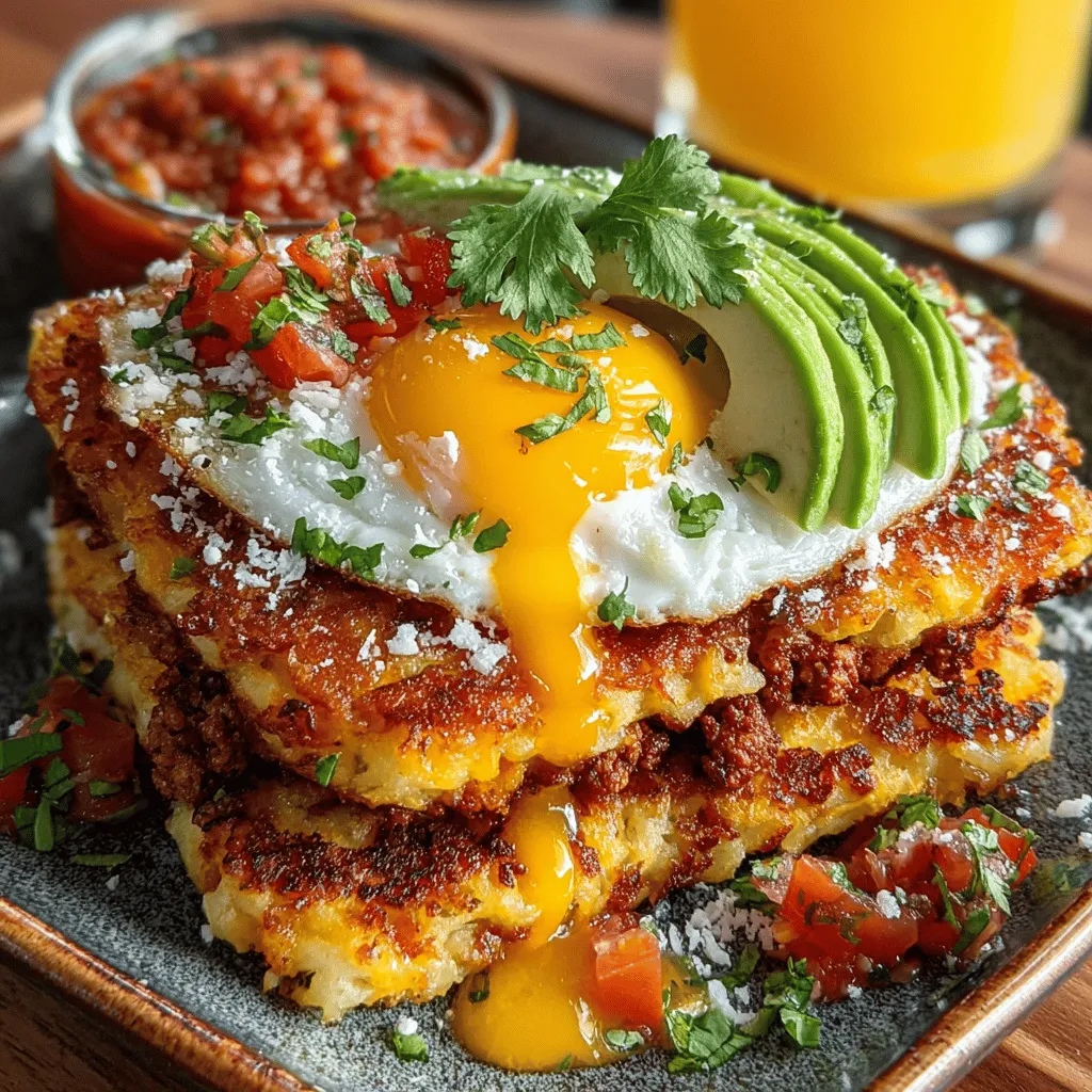 Breakfast is often hailed as the most important meal of the day, and for good reason. A hearty, nutritious start can set the tone for everything that follows. Enter the Mini Taco Breakfast Hash Stacks—a vibrant and flavorful dish that reimagines traditional breakfast fare. This recipe brings together a delightful medley of ingredients, including crispy potatoes, savory chorizo, and perfectly cooked eggs, making it an ideal choice for any meal of the day. Whether you're rushing out the door in the morning or enjoying a leisurely brunch with family and friends, these Mini Taco Breakfast Hash Stacks are both convenient and satisfying.