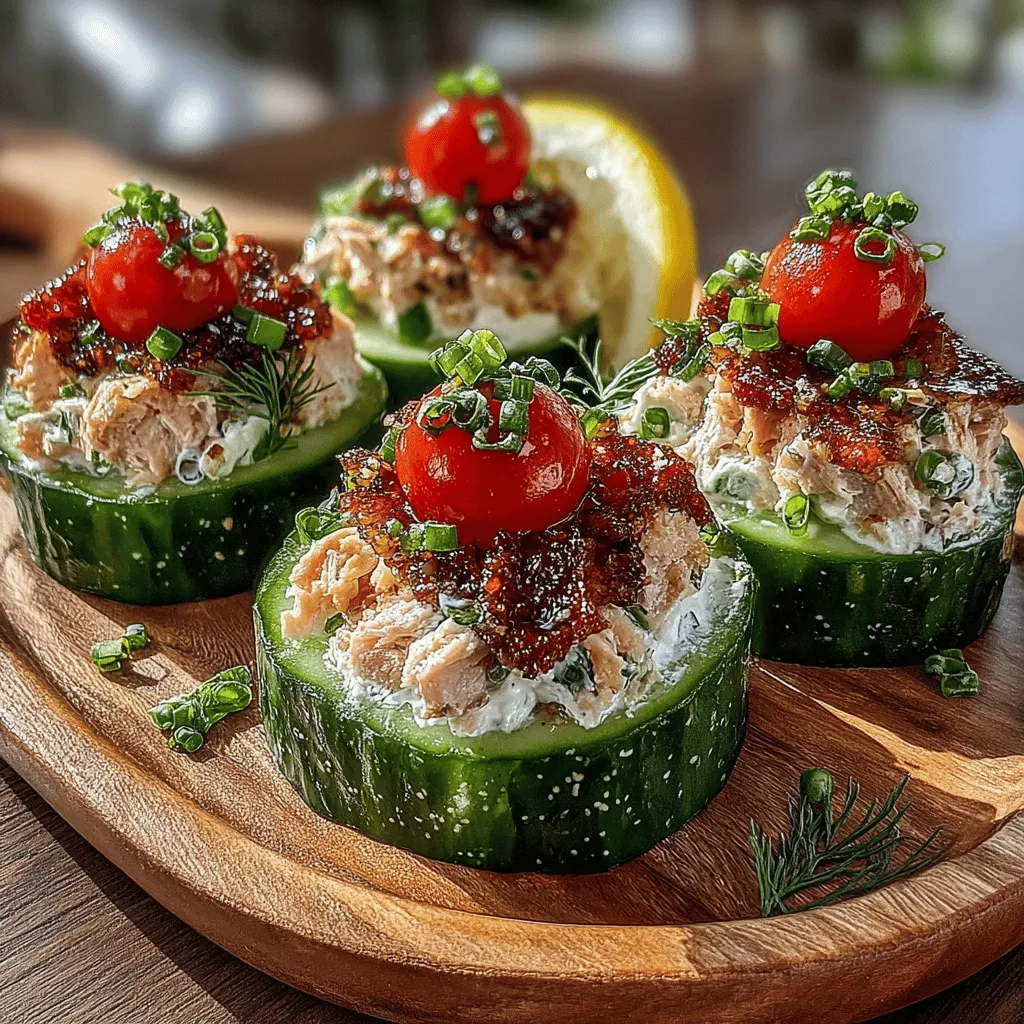 If you're searching for a light and refreshing appetizer that is both nutritious and delicious, look no further than Crunchy Cucumber Tuna Bites. This delightful dish combines the crispness of fresh cucumbers with a savory tuna filling, creating a perfect balance of flavors and textures. Ideal for gatherings, picnics, or even as a quick light meal, these bites are not only easy to prepare but also packed with health benefits.