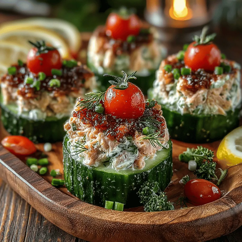 If you're searching for a light and refreshing appetizer that is both nutritious and delicious, look no further than Crunchy Cucumber Tuna Bites. This delightful dish combines the crispness of fresh cucumbers with a savory tuna filling, creating a perfect balance of flavors and textures. Ideal for gatherings, picnics, or even as a quick light meal, these bites are not only easy to prepare but also packed with health benefits.