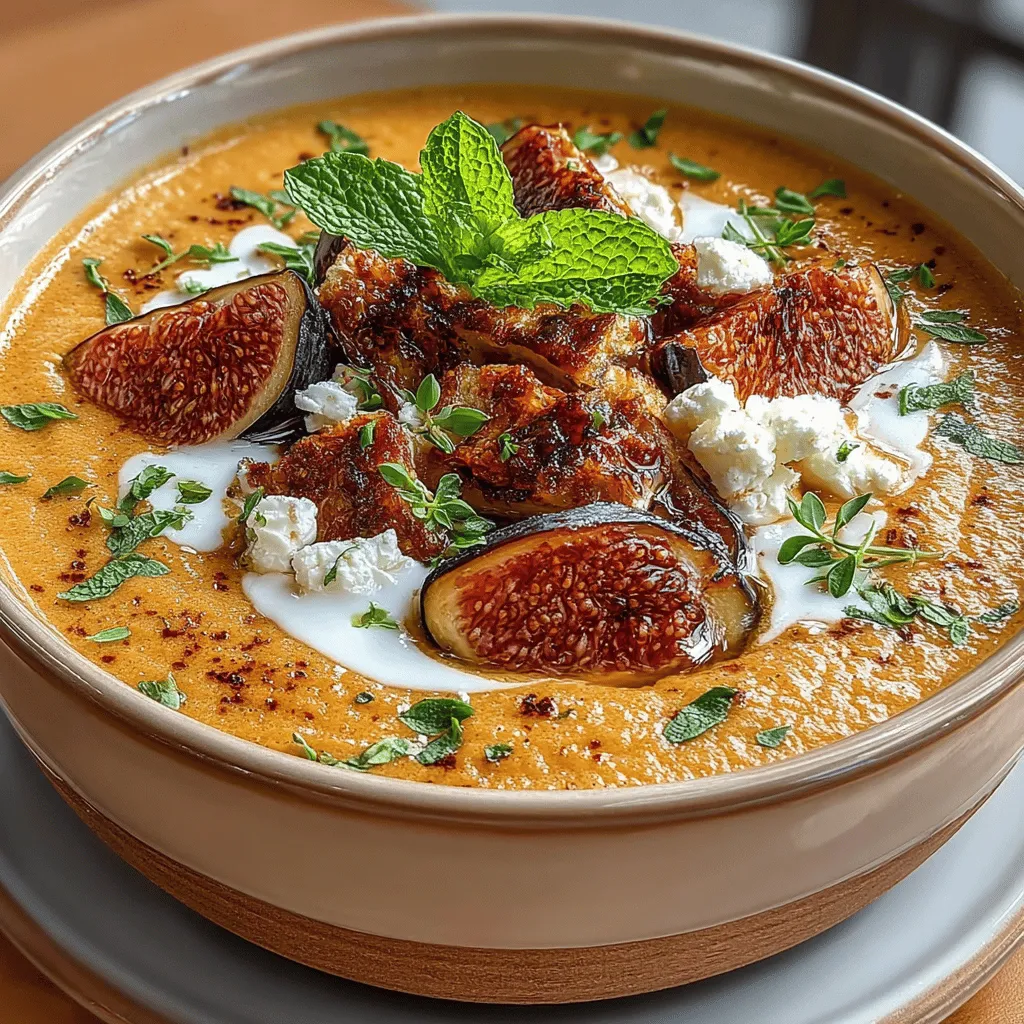 In the culinary world, innovation often leads to delightful surprises, especially when it comes to soups. Traditionally, soups have been associated with hearty, savory flavors, but a growing trend is shifting this perspective, inviting fruits into the savory realm to create unique and memorable dishes. One such innovative recipe is Creamy Fig Jam Soup, a delicious fusion that harmonizes the sweetness of figs with savory undertones, resulting in a comforting dish that is perfect for any season.