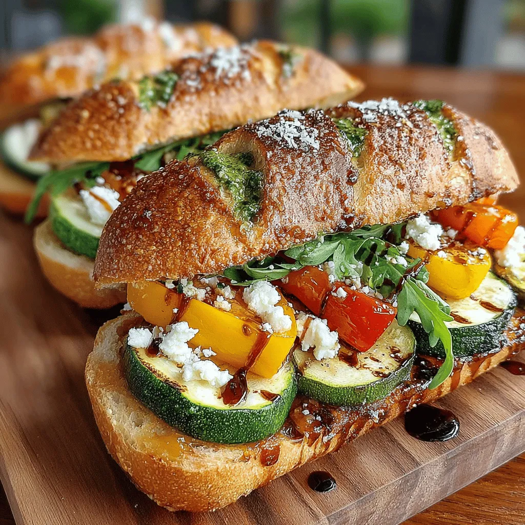 In the realm of culinary delights, few dishes can rival the vibrant appeal of pesto roasted veggie sandwiches. This recipe is not just a meal; it's an experience that combines the savory flavors of roasted vegetables with the fresh, aromatic notes of basil pesto. Perfect for lunch or a light dinner, these sandwiches are a delicious way to incorporate wholesome ingredients into your diet. As the trend of plant-based eating continues to grow, dishes like this one cater to a diverse audience, satisfying both vegetarians and meat-eaters alike. With their colorful presentation and robust flavor profile, pesto roasted veggie sandwiches have secured their place as a favorite among those seeking a nutritious and satisfying meal.