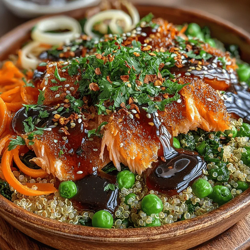 Savory Salmon Surprise Bowl: A Delicious and Versatile Recipe