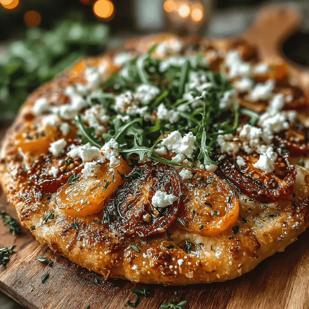 Sweet Summer Bliss Peach Pizza Recipe