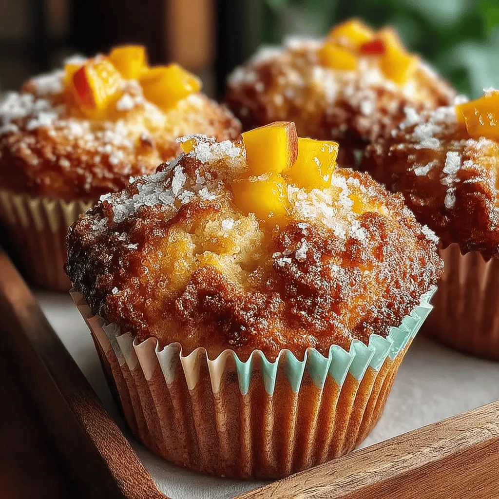 As the sun rises higher in the sky and the days grow longer, summer brings with it a bounty of ripe fruits bursting with flavor. Among these seasonal gems, peaches stand out with their sweet, juicy flesh and fragrant aroma. Incorporating fresh summer fruits into breakfast recipes not only elevates the meal's taste but also adds a burst of nutrition to start the day right. Today, we're excited to share a delightful recipe for Sweet Summer Sunrise Peach Breakfast Muffins. These muffins are a perfect way to embrace the essence of summer while providing a nourishing and satisfying breakfast option.