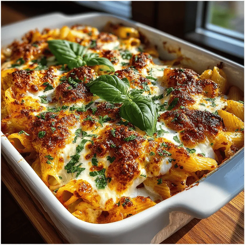 Neapolitan Delight Pasta Bake